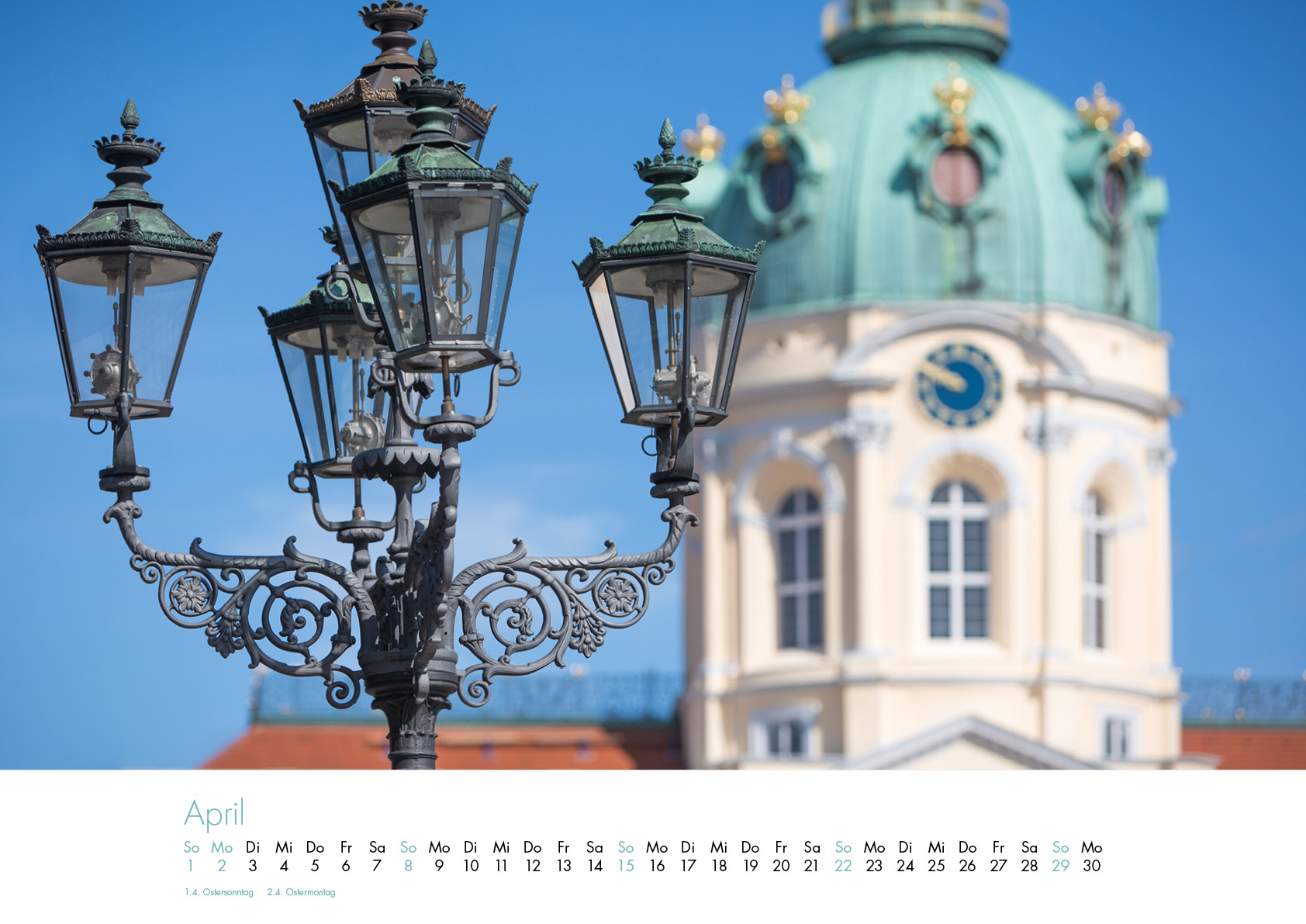 Der Charlottenburg-Kalender 2018 – April